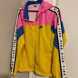 PINK by VS windbreaker jacket